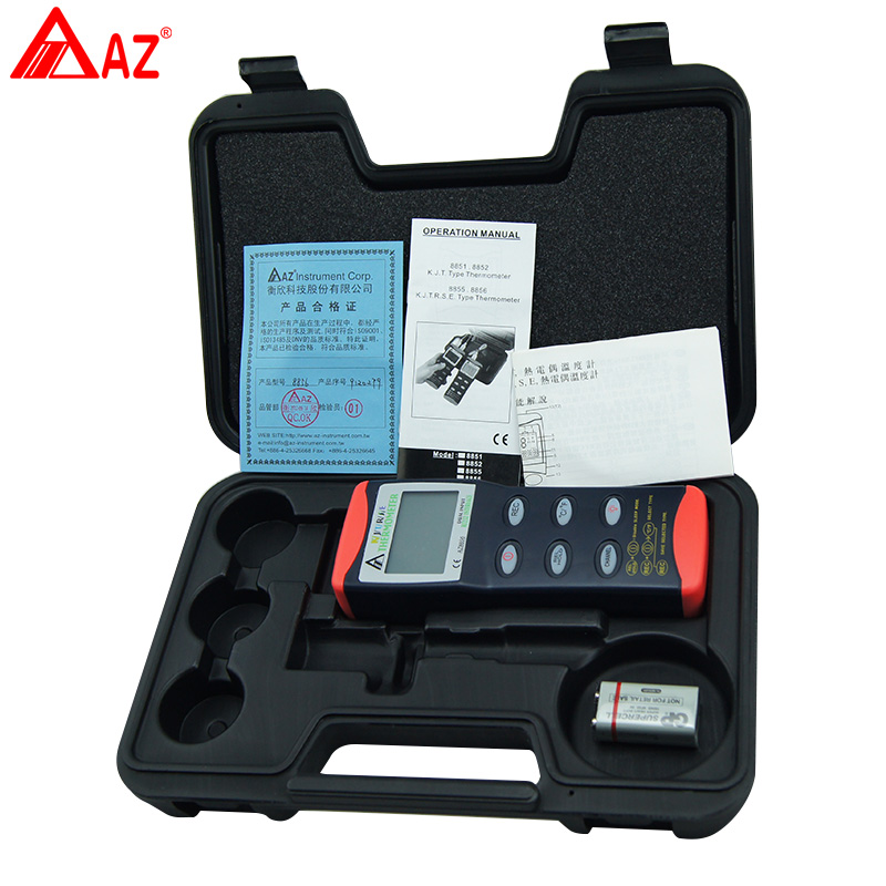 衡欣 AZ8856接觸式高精度熱電偶測溫儀
